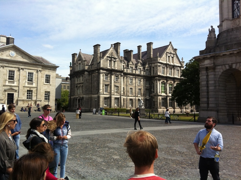 Visit the historic campus of Trinity College in the heart of Dublin
